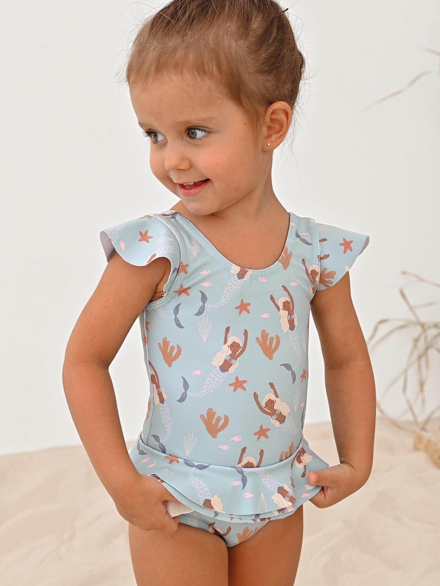 Купальник слитный "Русалки"