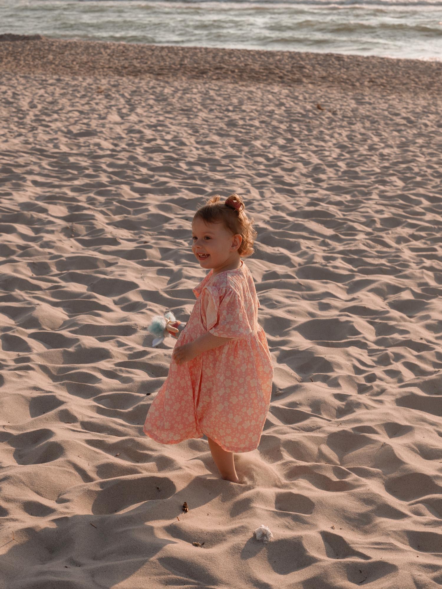 Платье из жатого хлопка "Тропические цветы"