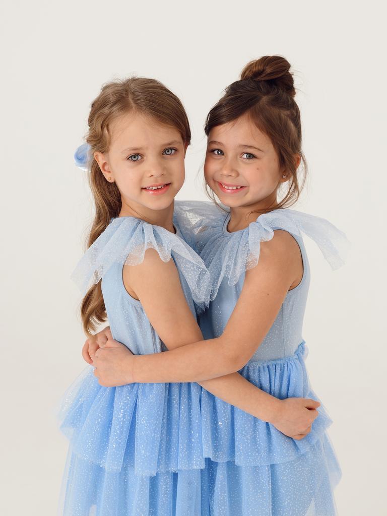 Платье из фатина с глиттером