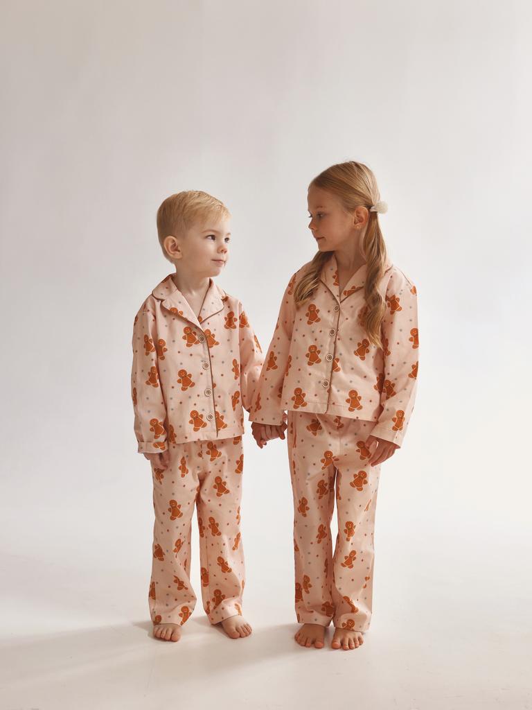 Новогодний пижамный комплект "Пряник"