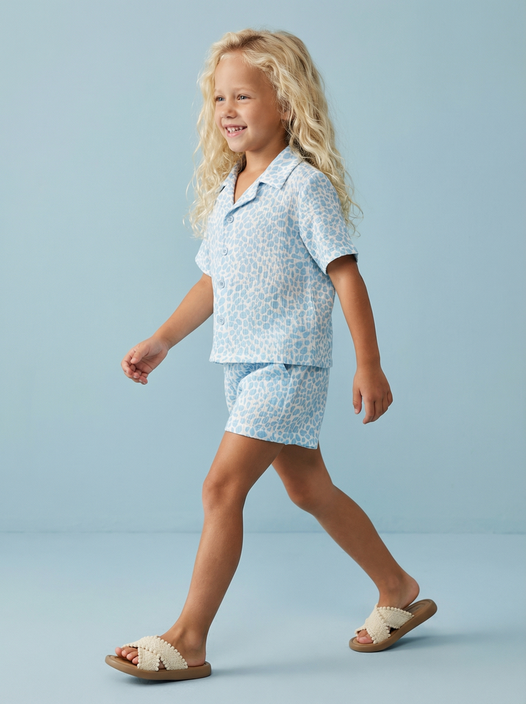 Костюм из муслина 'Крапинки"