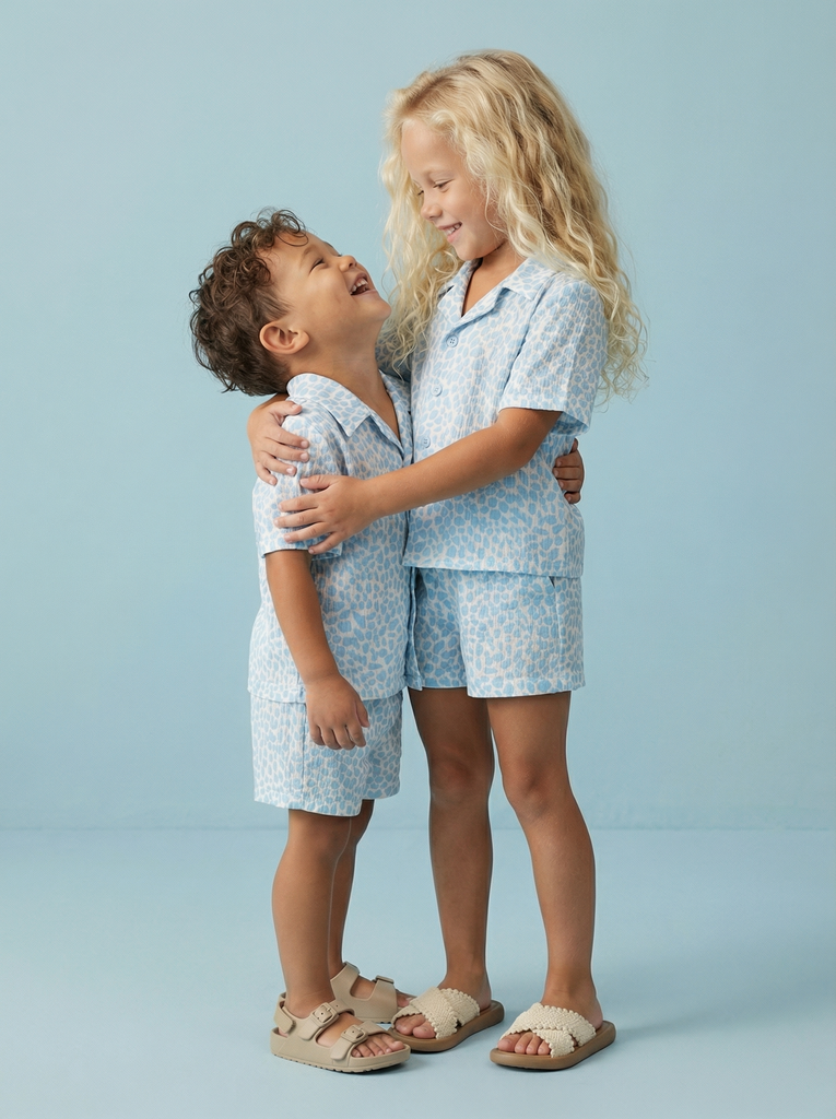 Костюм из муслина 'Крапинки"