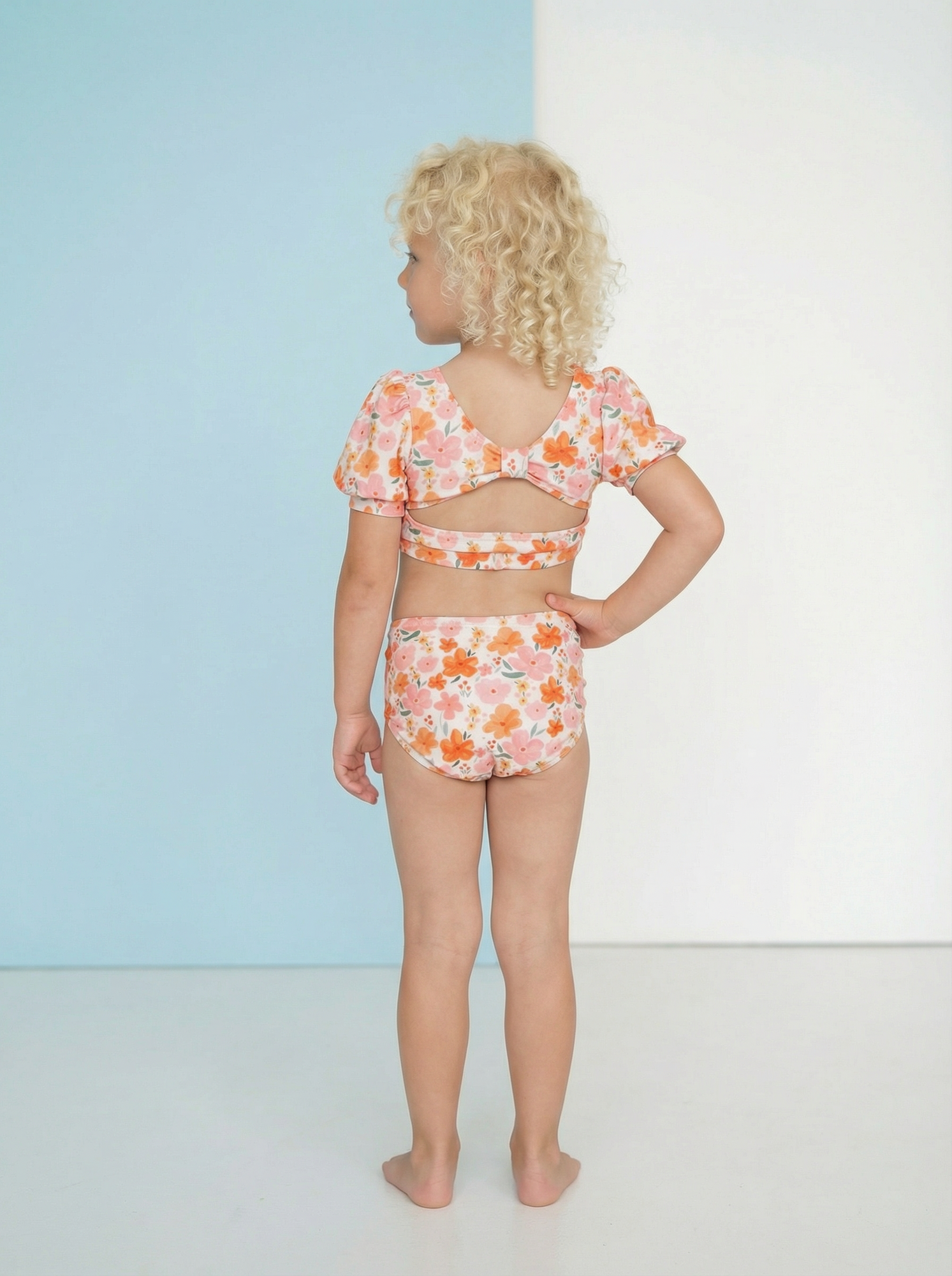 Купальник раздельный "Цветочный луг"