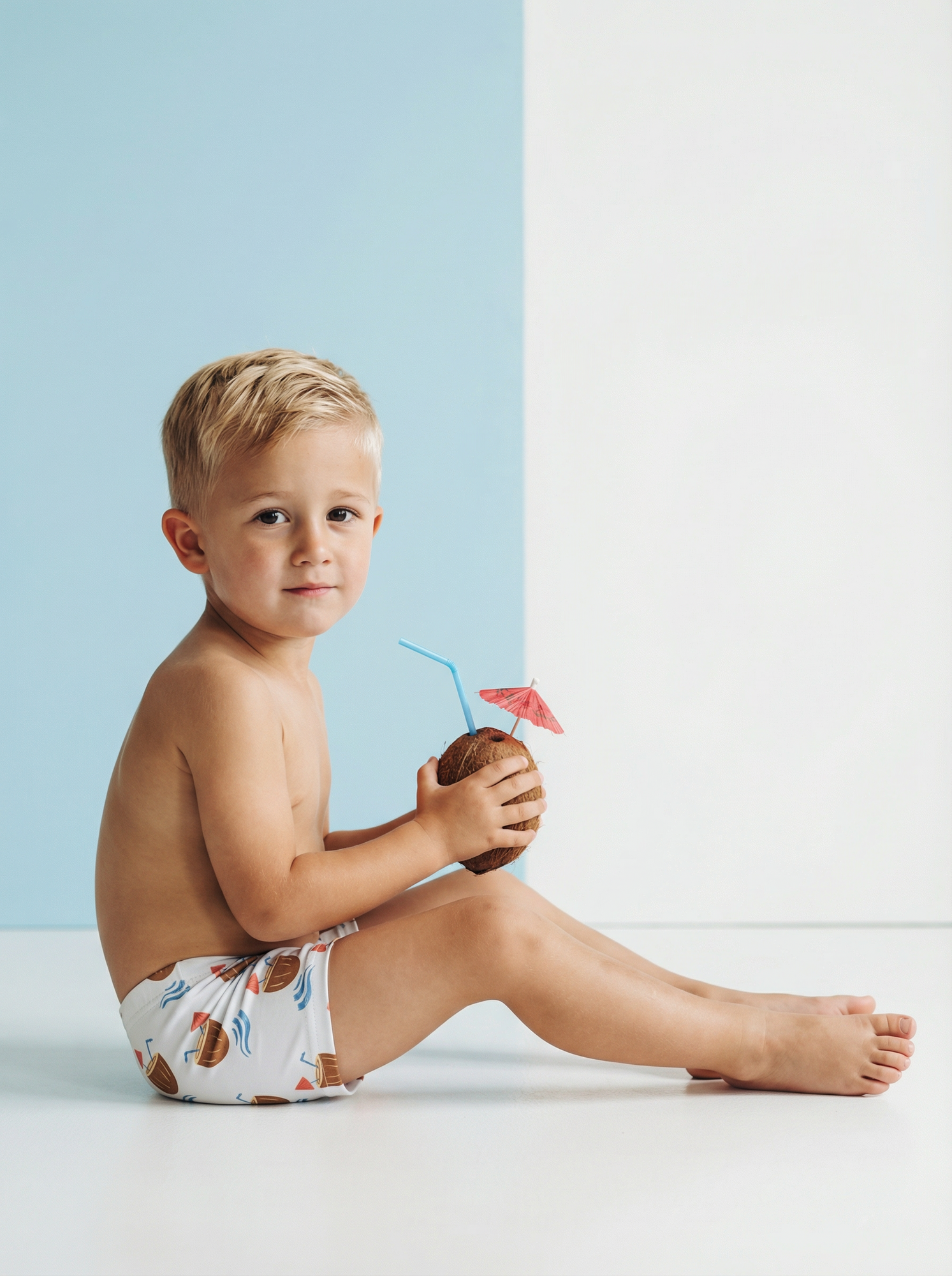 Плавательные шорты "Кокосы"