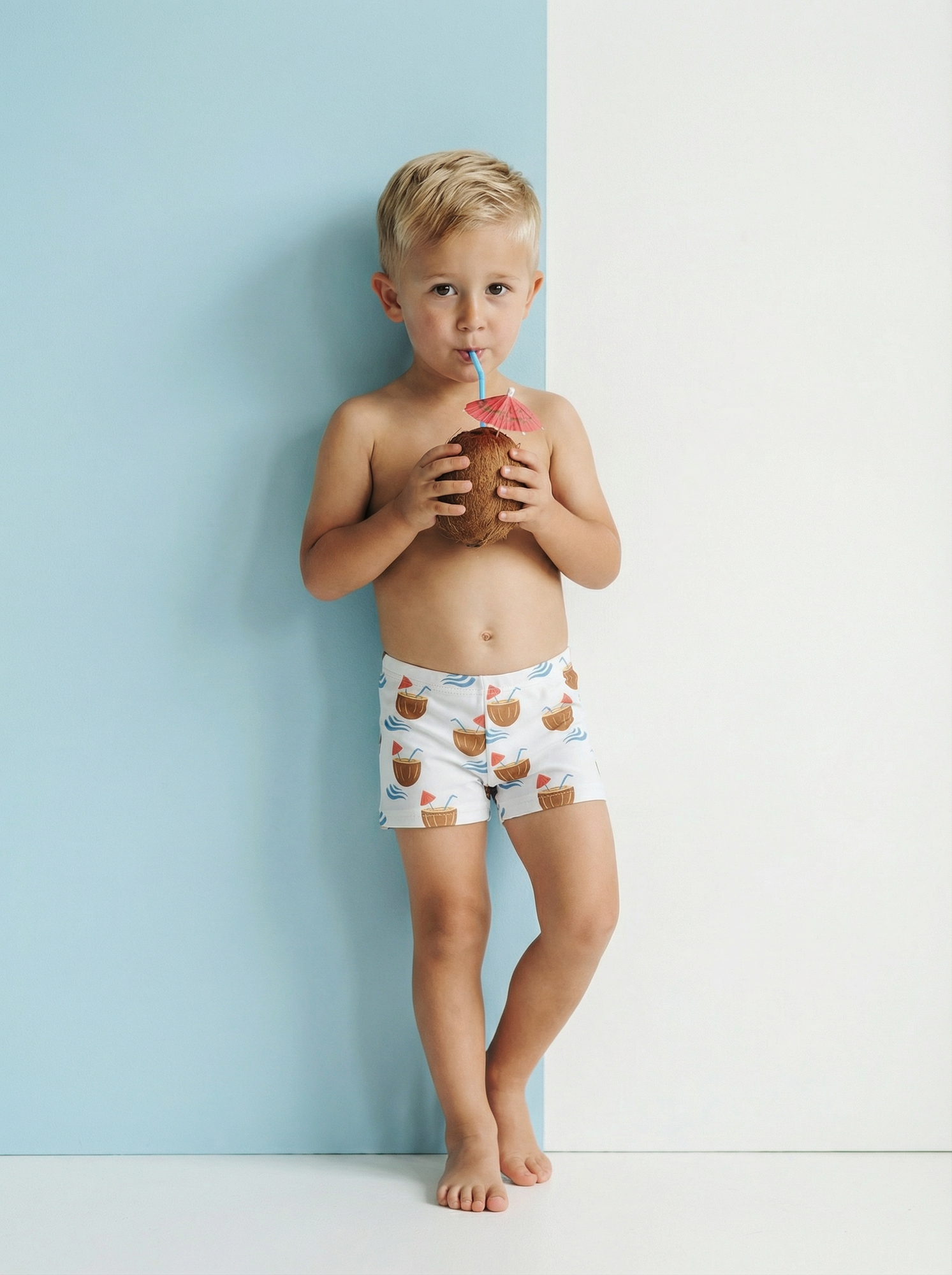 Плавательные шорты "Кокосы"