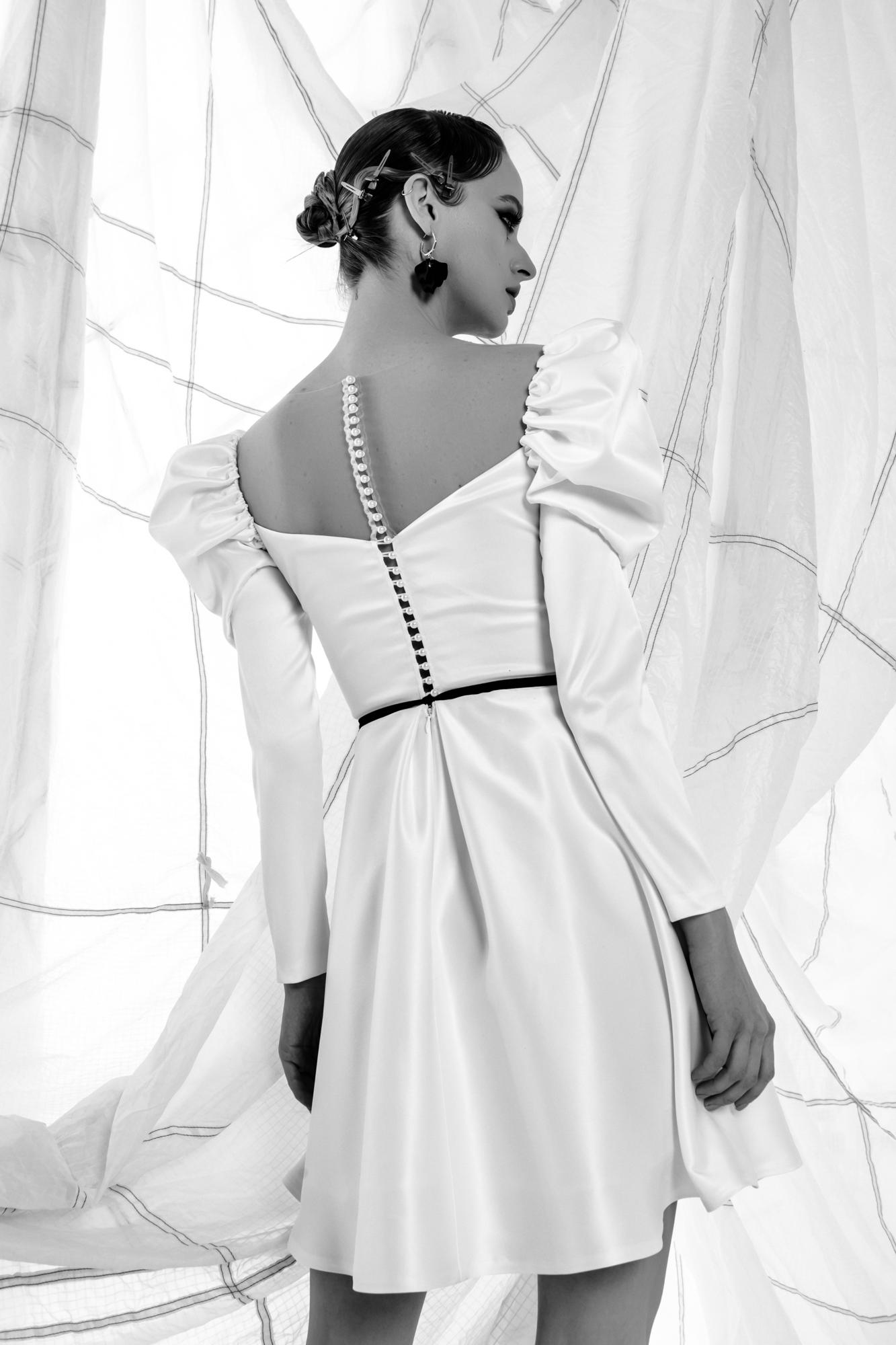 Платье RYBBI в атласе