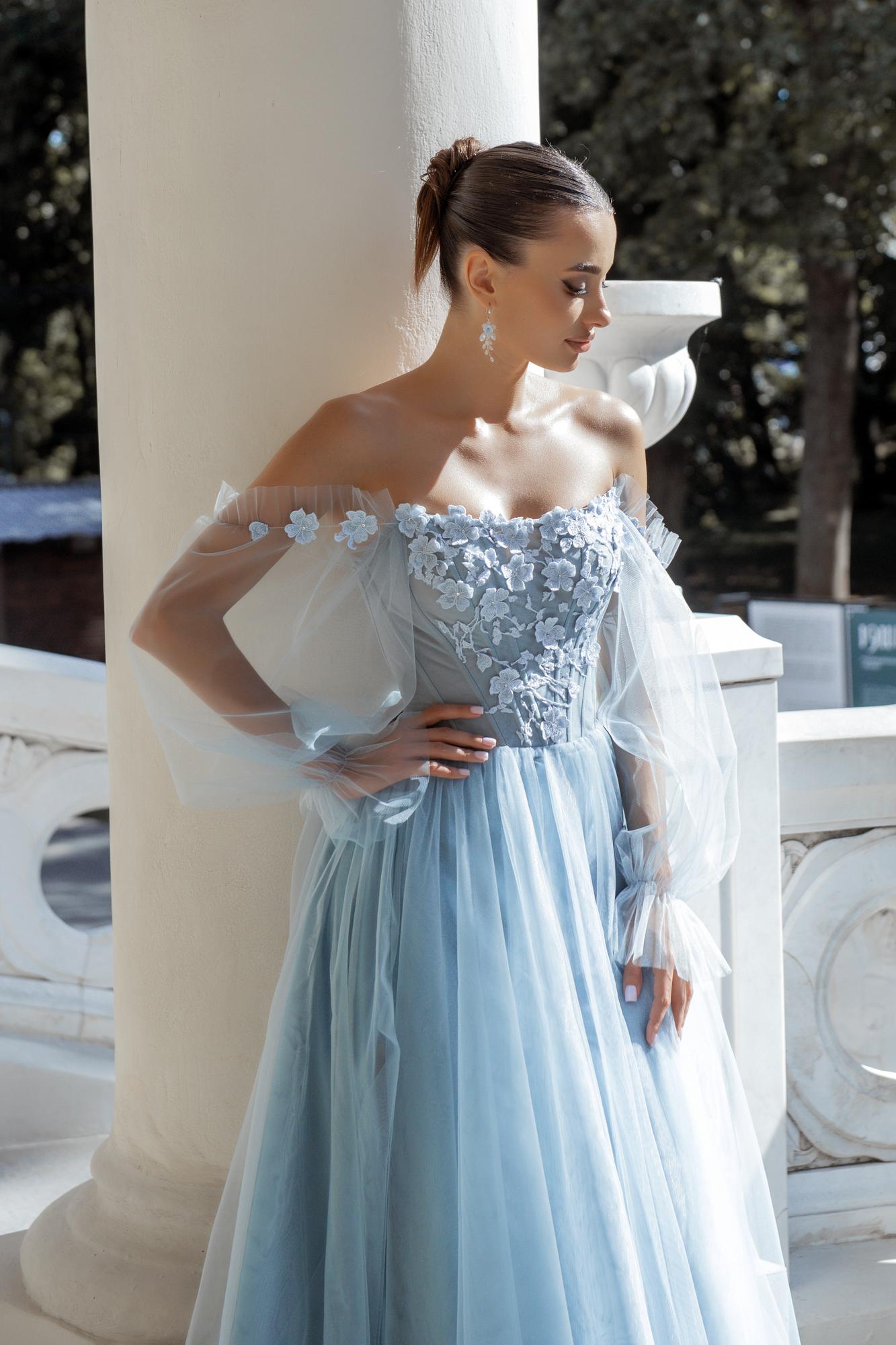 Вечернее платье VENDY в оттенке после дождя