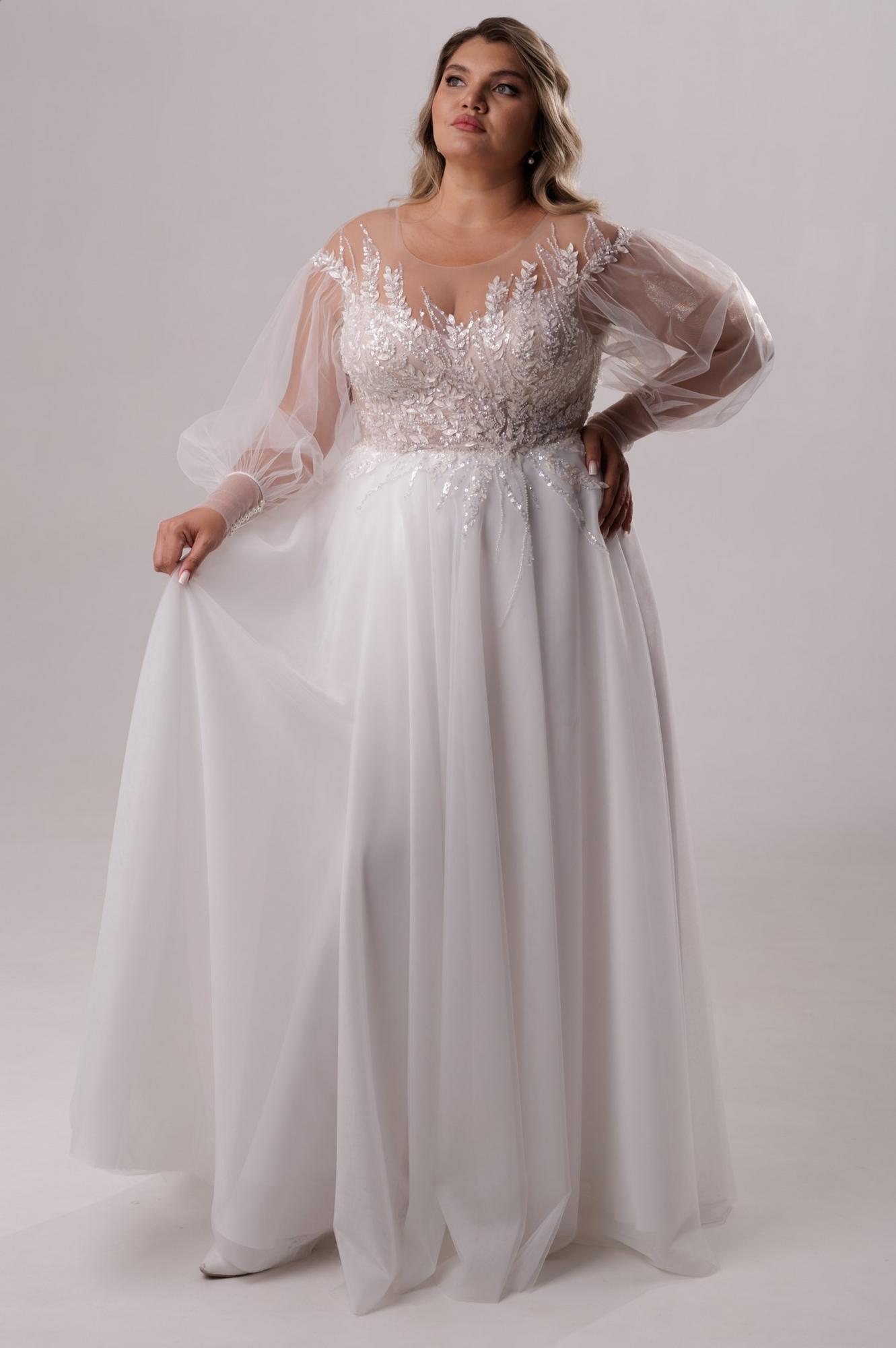 Свадебное платье LIBIA с рукавом