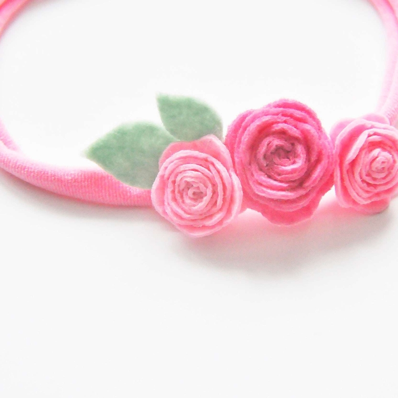 ПОВЯЗКА НЕЖНЫЕ РОЗЫ