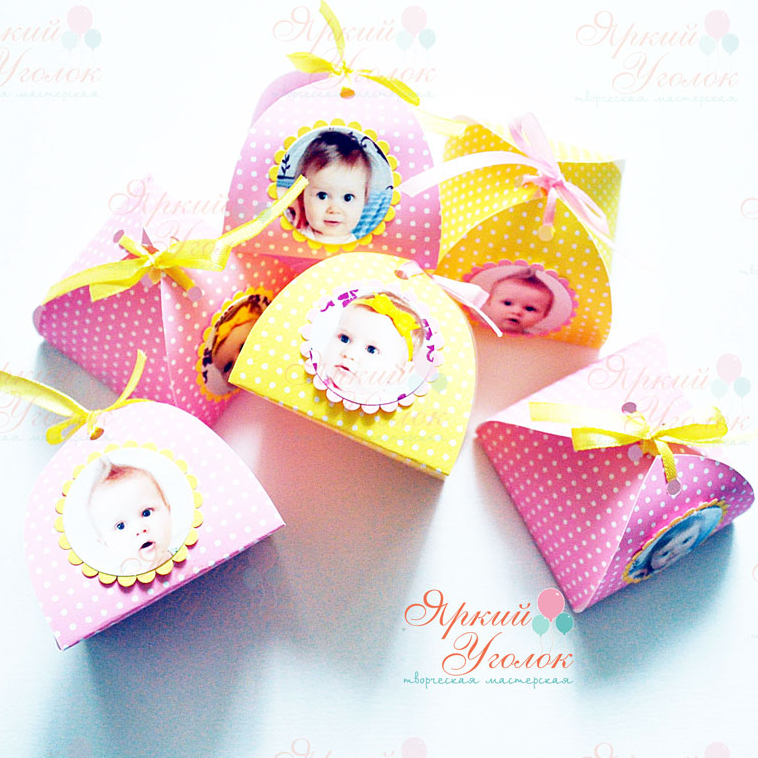 Бонбоньерки с фотографиями