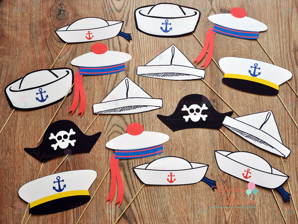 Морские шляпы разные