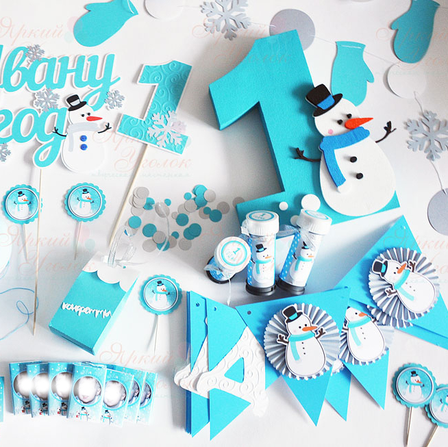 Новогодний набор для дня рождения