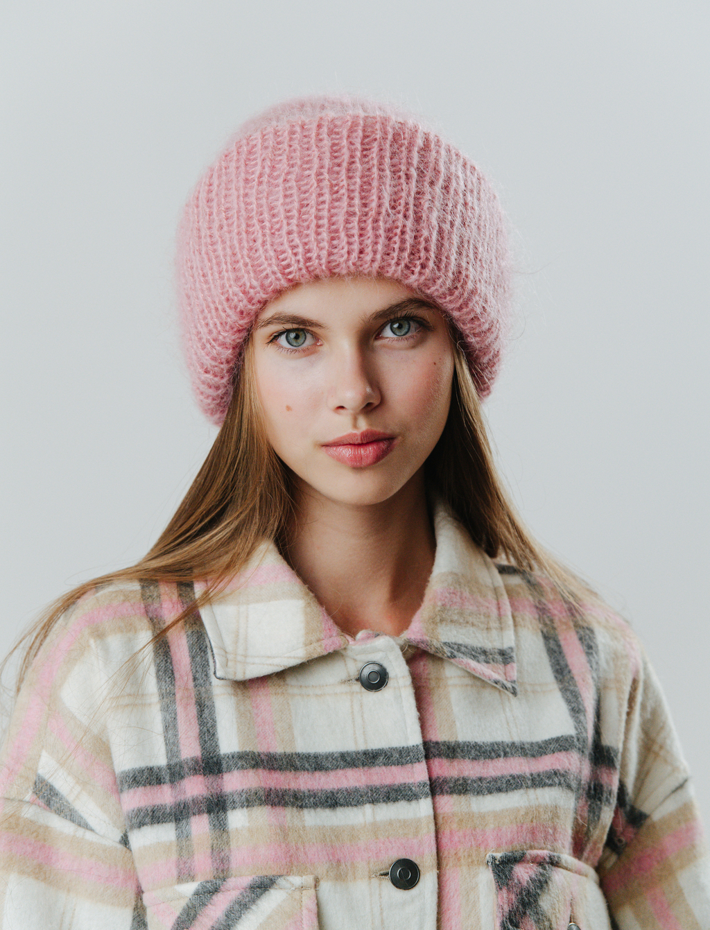 Double hat 1 нить пудра