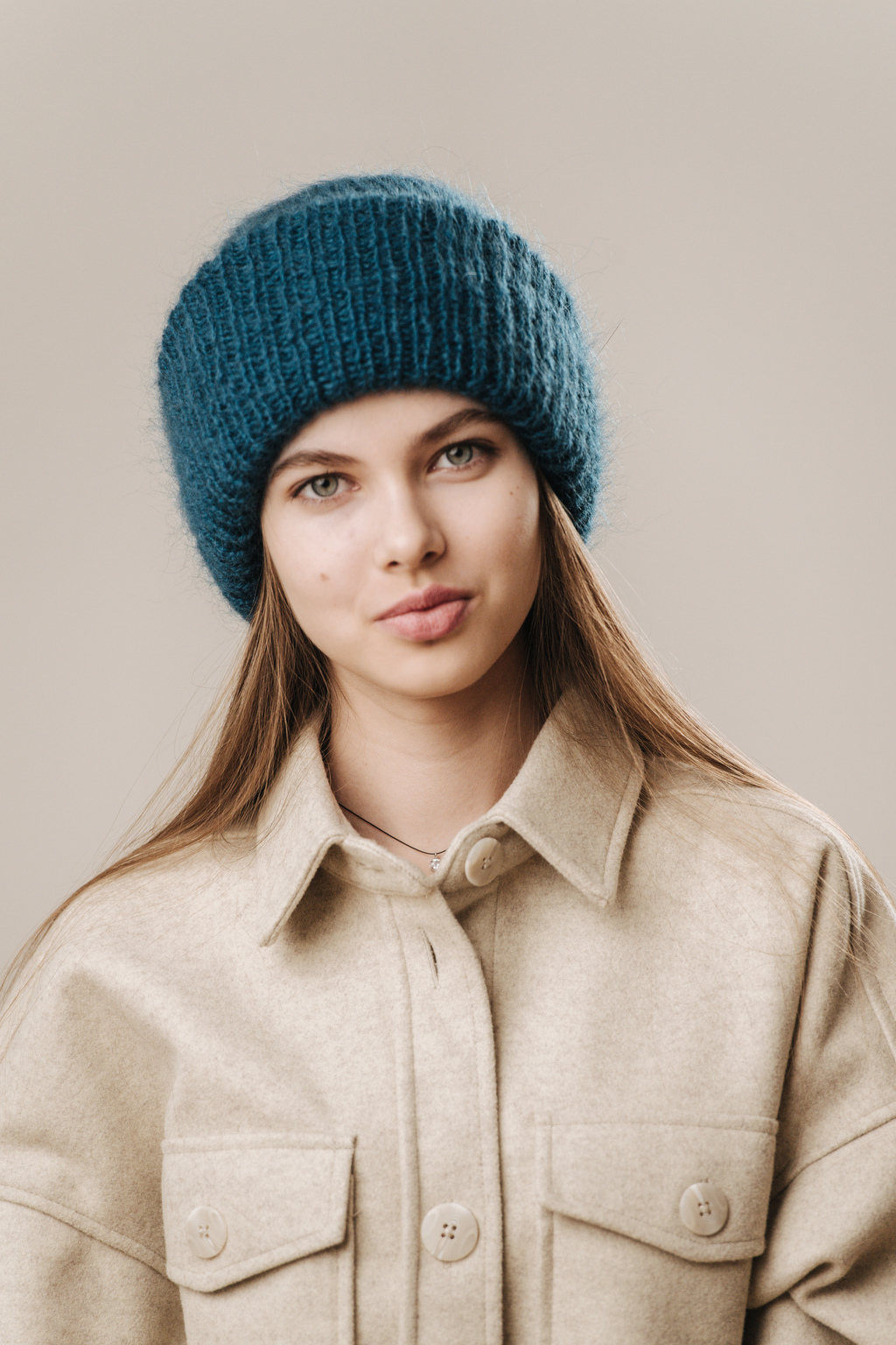 Double hat 1 нить темно-бирюзовый