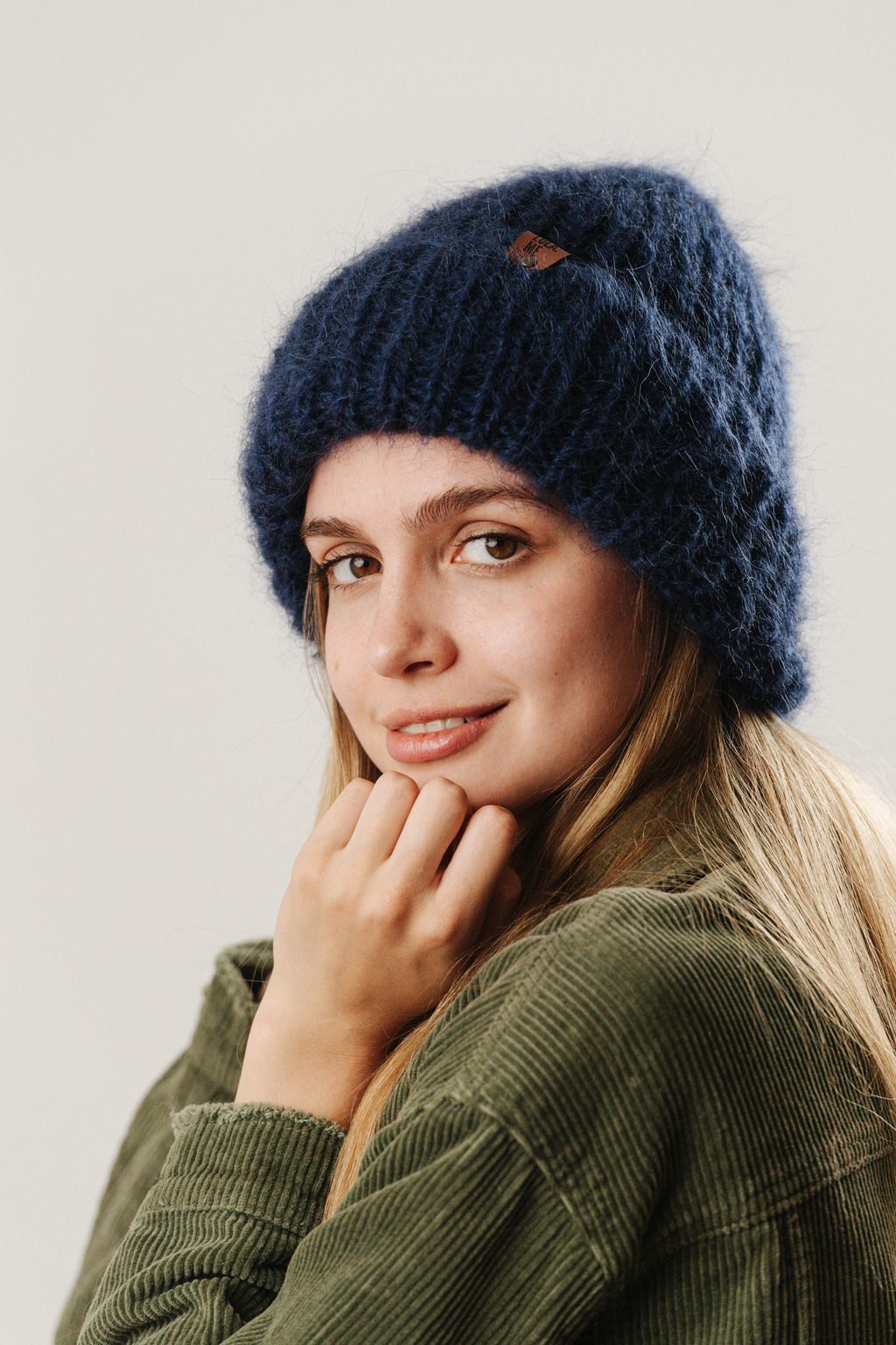 Simple hat темно-синий