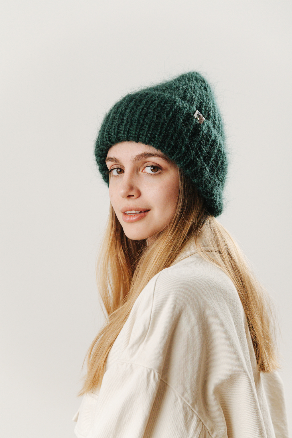 Simple hat изумрудный