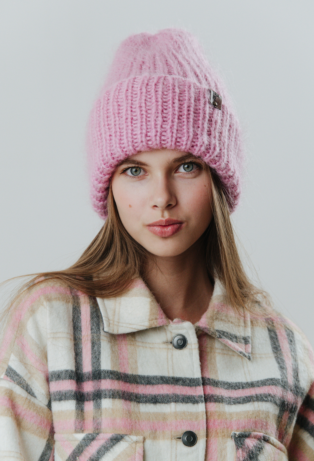 Simple hat розовый