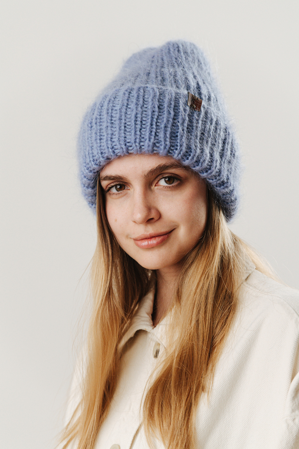 Simple hat сине-голубой