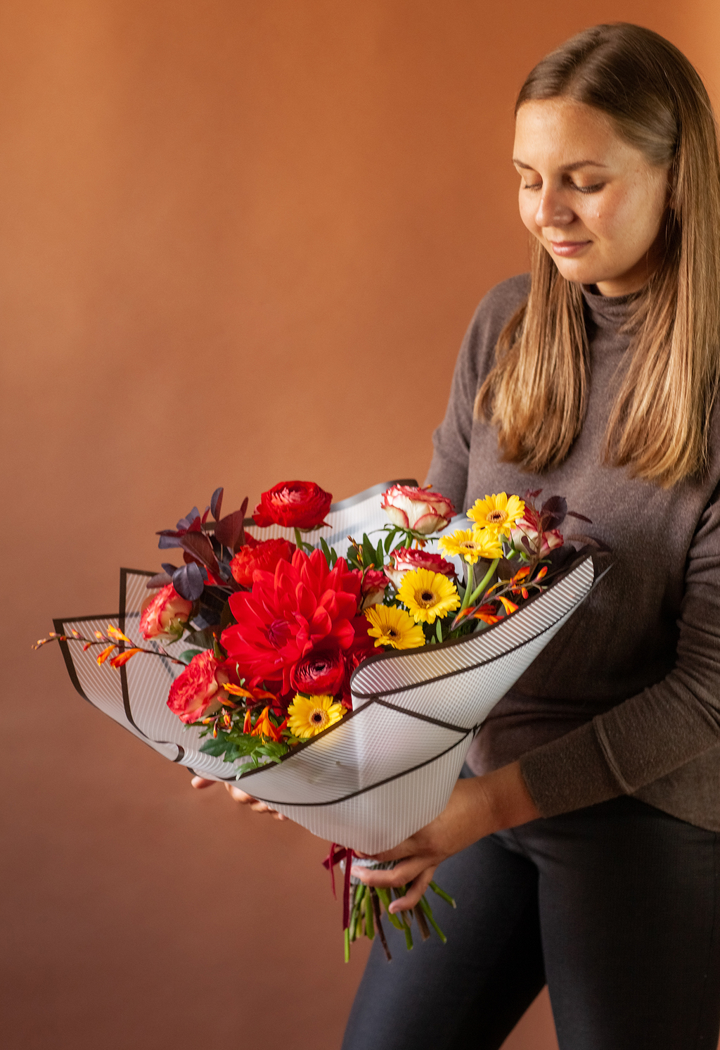 Авторский букет "В ритме танго"