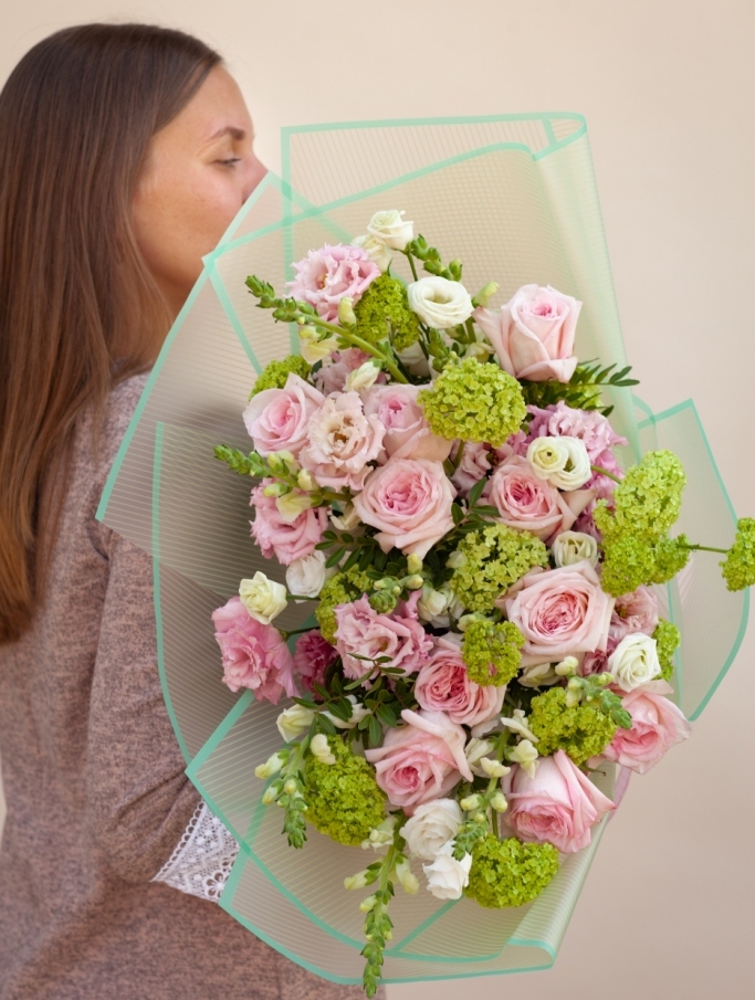 Авторский букет "Аромат свежести"