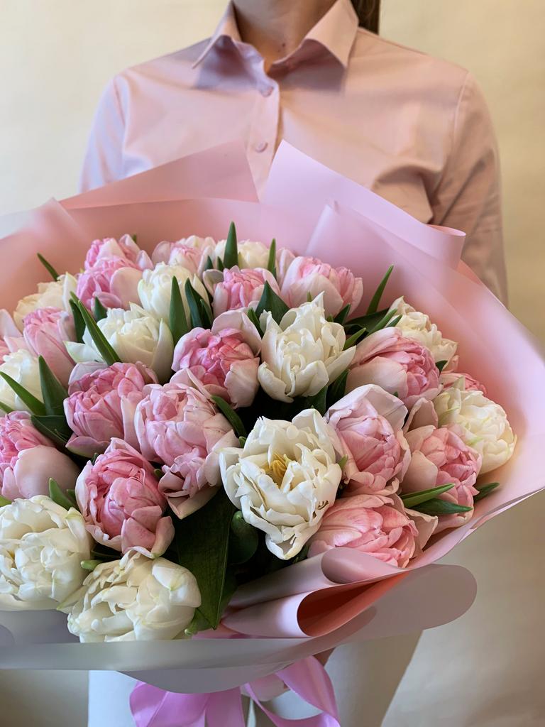 Нежный тюльпановый дуэт