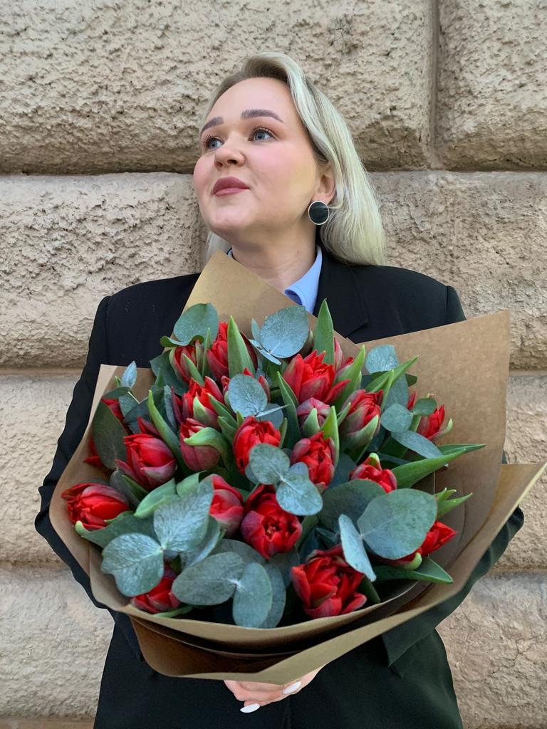 Монобукет Red Princess