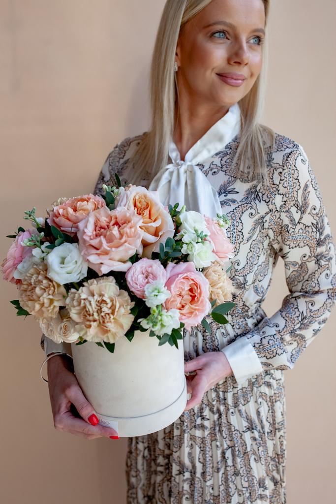 Цветочная коробка "Брют"