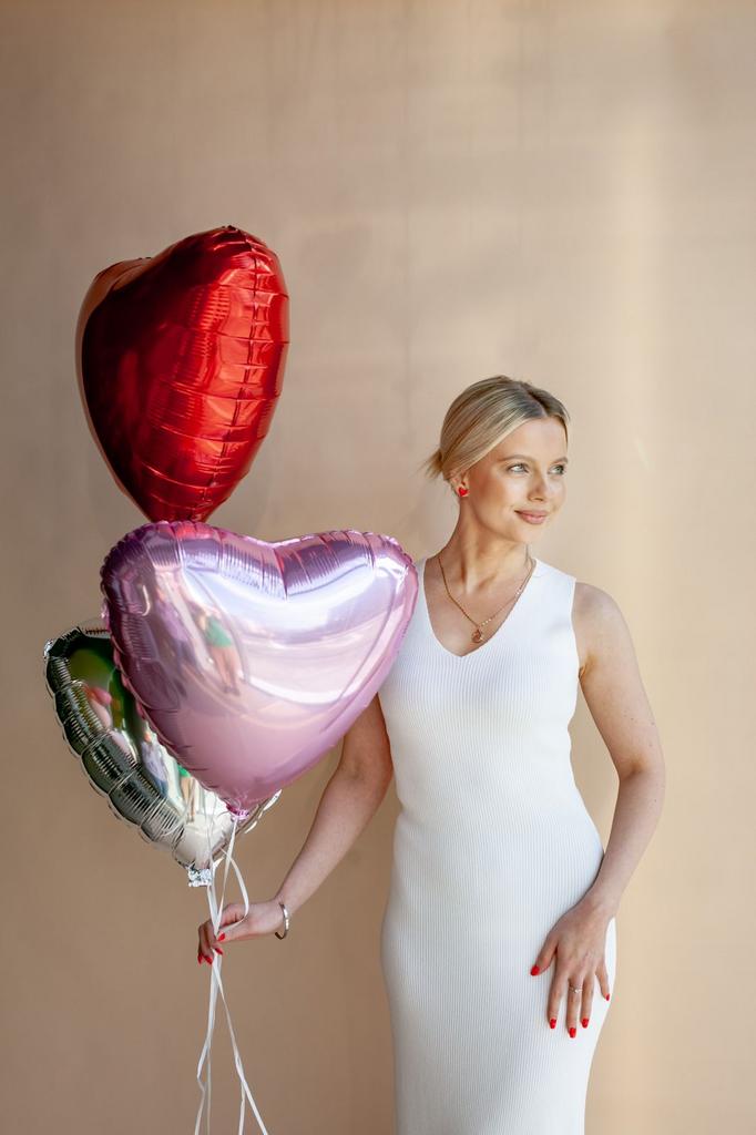 Набор фольгированных шаров "Сердца"