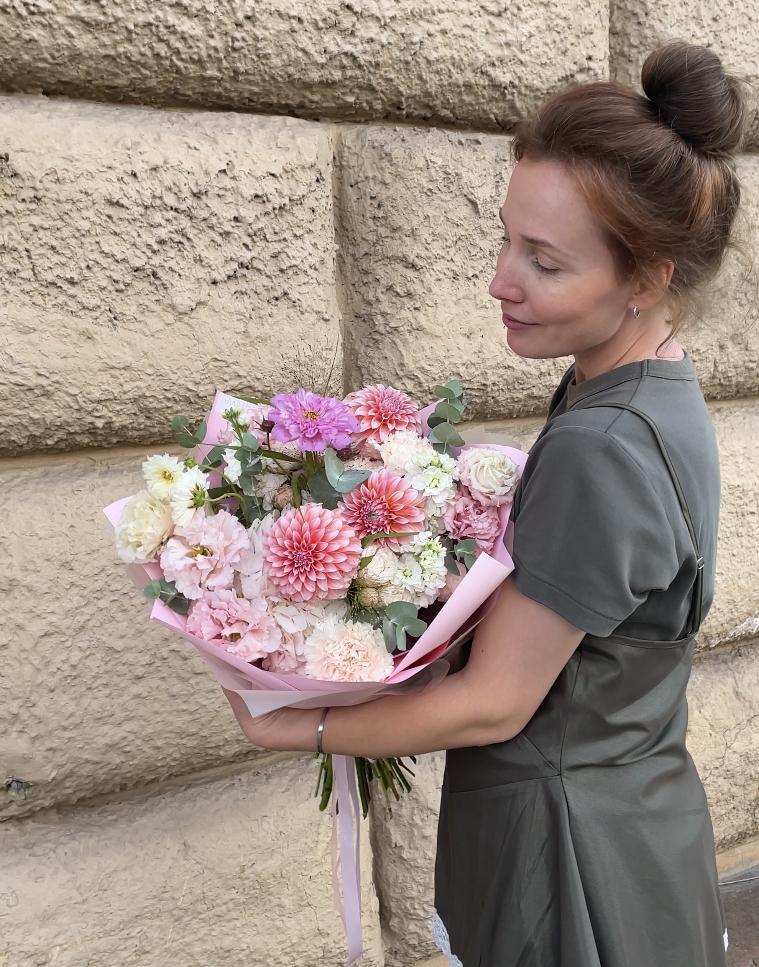 Авторский букет "Пич"