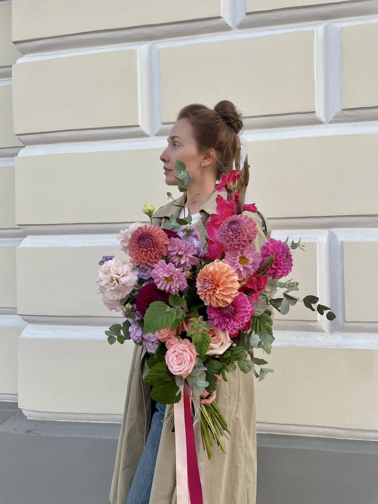 Авторский букет "Осенний яркий"