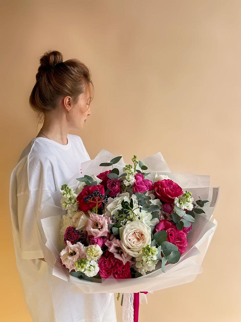 Авторский букет "Ягодный пломбир"