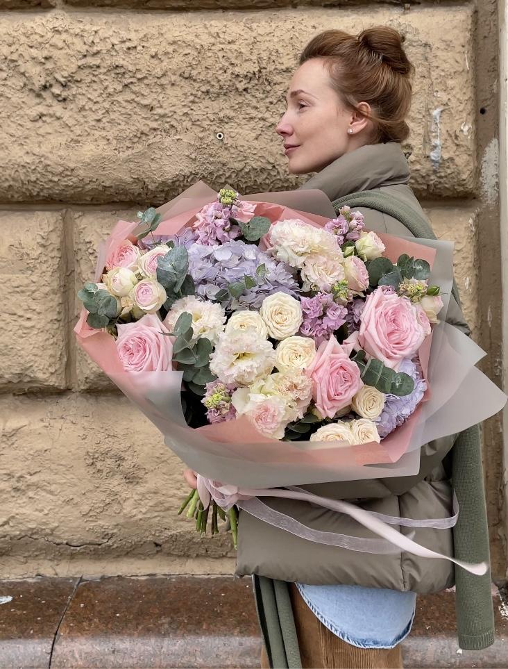 Авторский букет "Акварель "