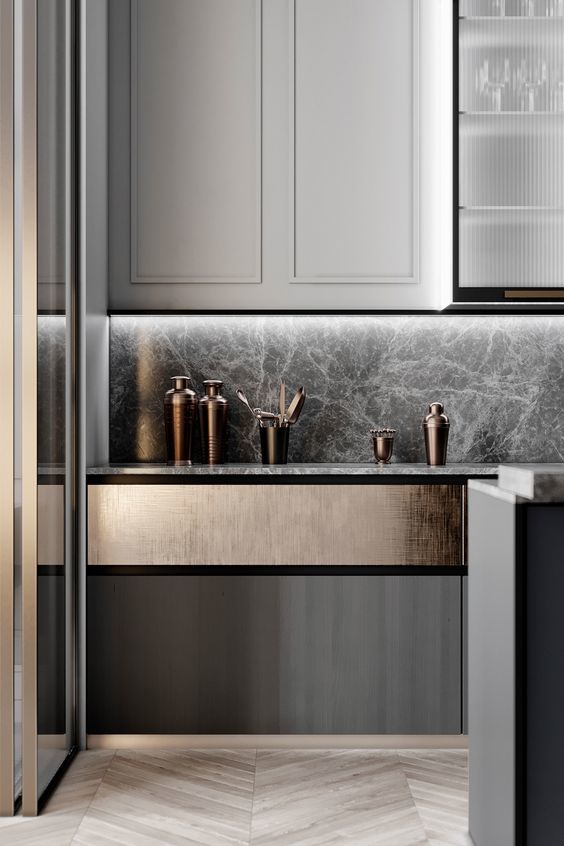 Фартук из искусственного камня (акрил или кварц)