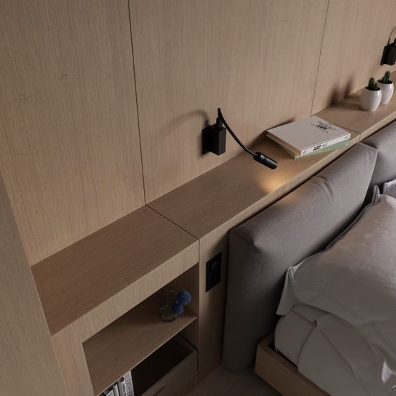 "Тумба" за изголовьем кровати