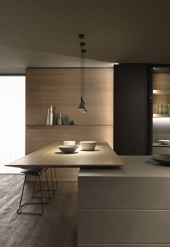 Остров + накладной стол/ барная стойка