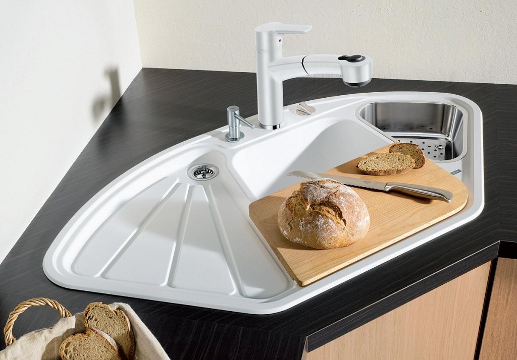 ФОРМА - нестандартная (угловая и проч) мойка