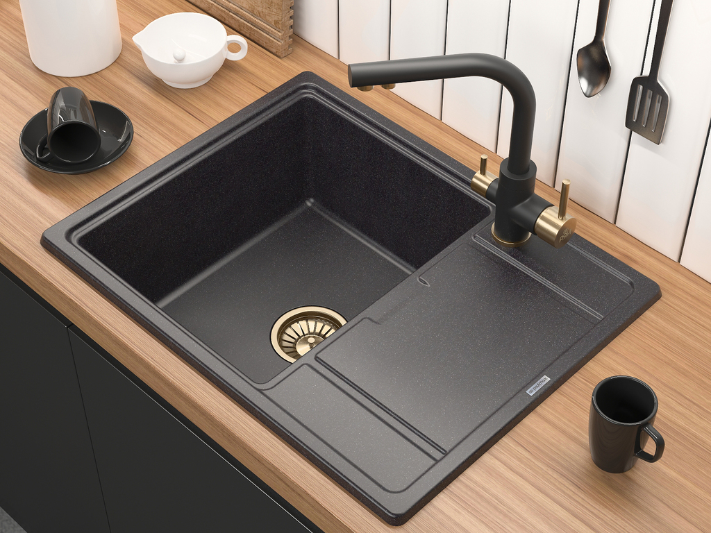 КОНФИГУРАЦИЯ - мойка с "крылом"