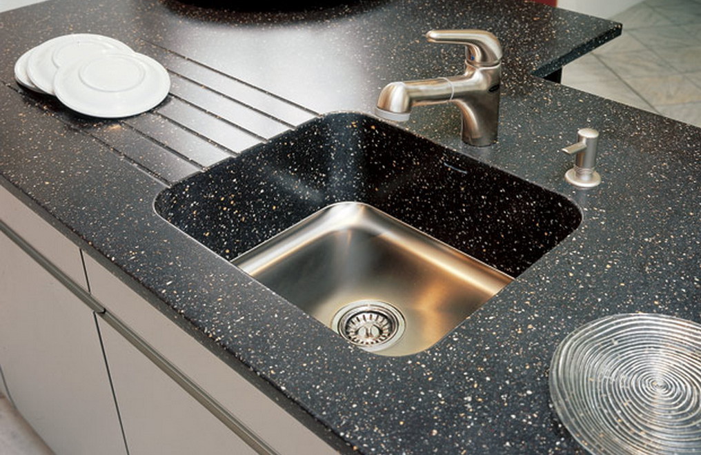 Мойка из акрилового камня (иск камня)