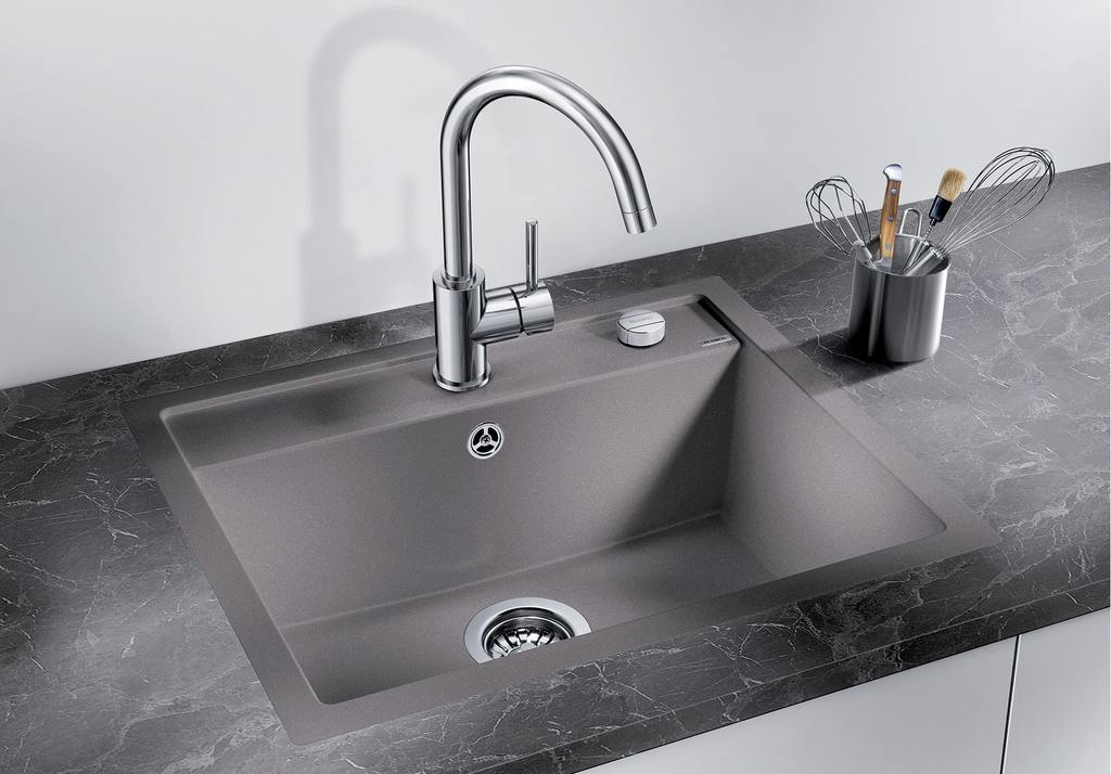 Мойка из искусственного гранита (силигранит, новокварц, кристалайт)