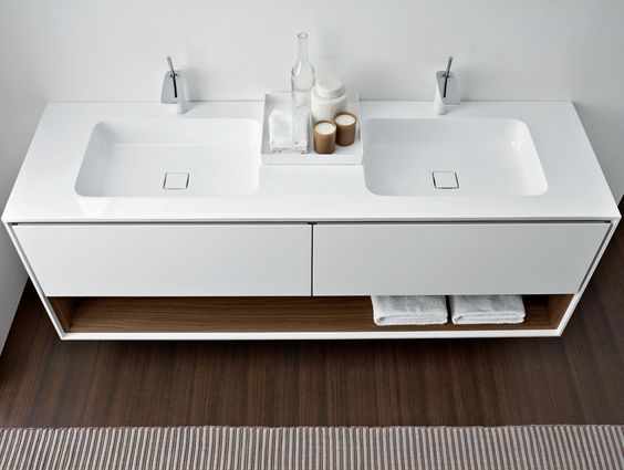 КОНФИГУРАЦИЯ- Раковина с двумя чашами