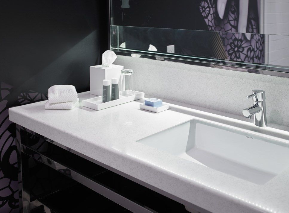 Раковина из акрилового камня