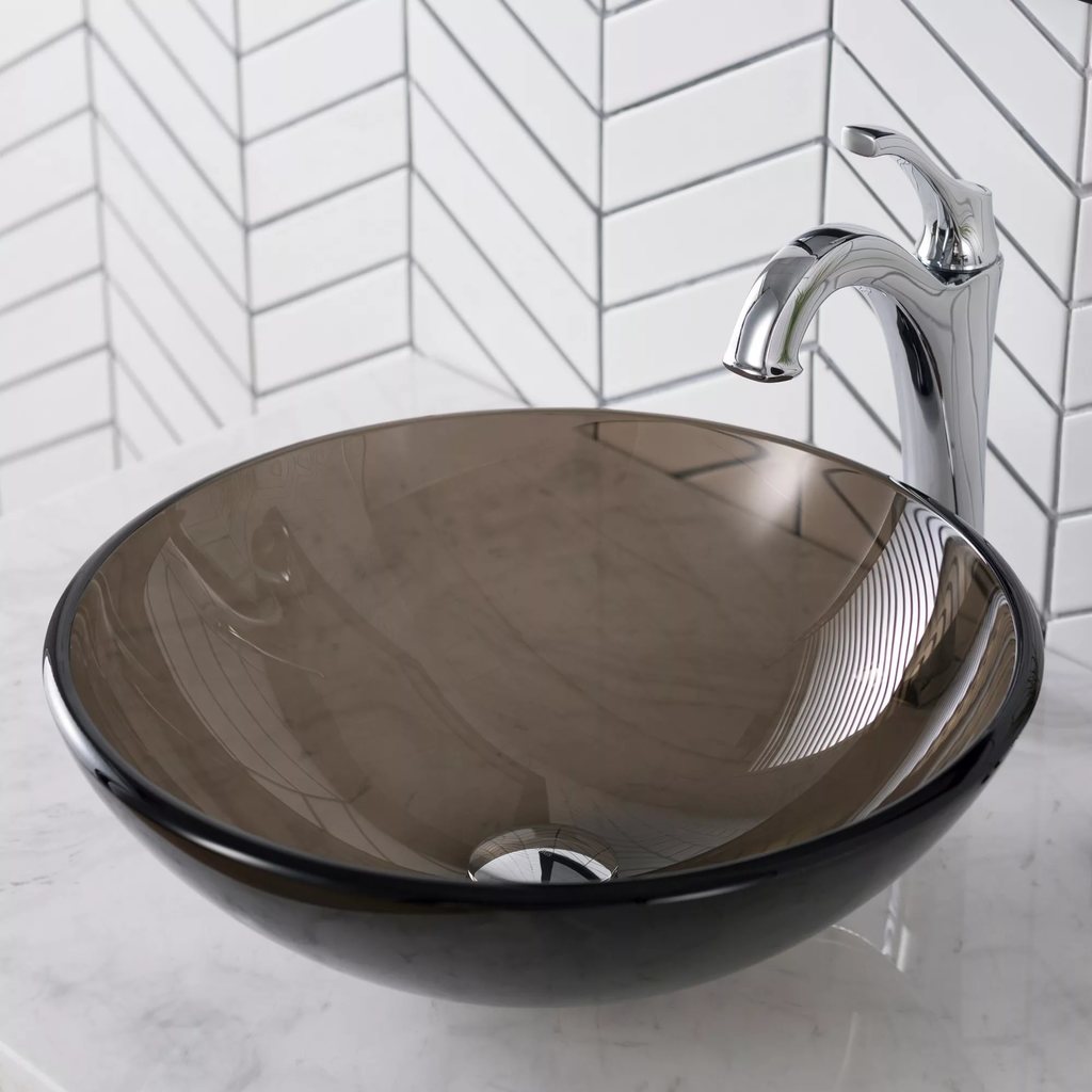 Раковина из стекла