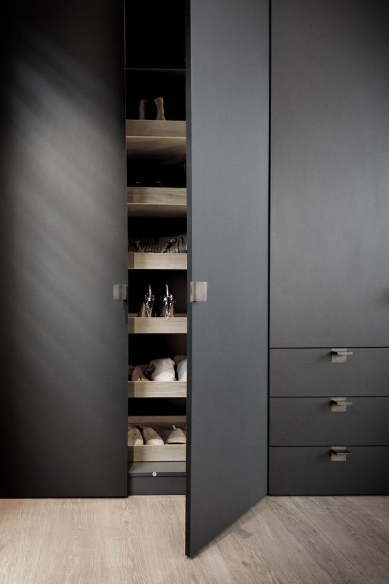 СИСТЕМА ОТКРЫВАНИЯ - шкаф с распашными дверями