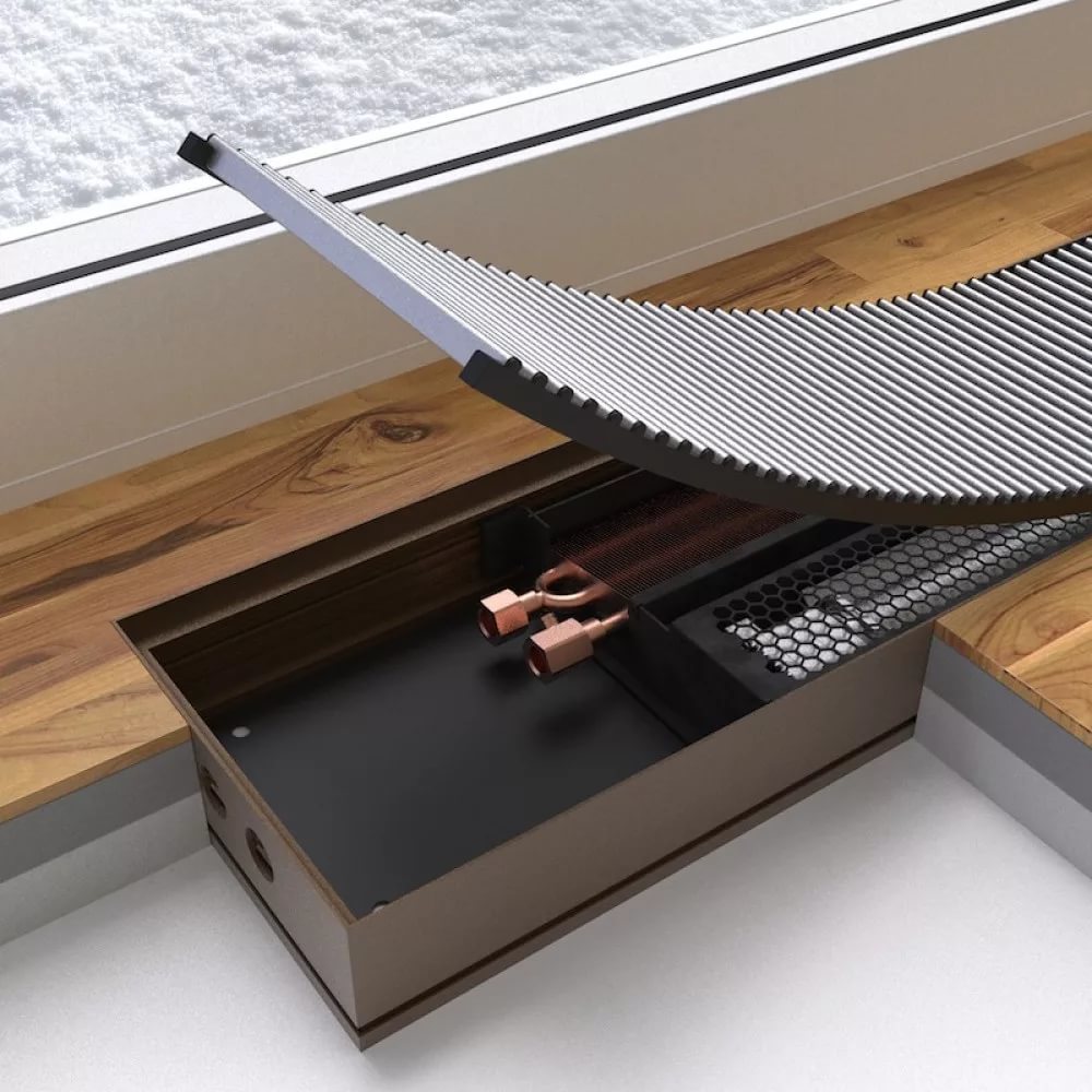 Внутрипольный конвектор