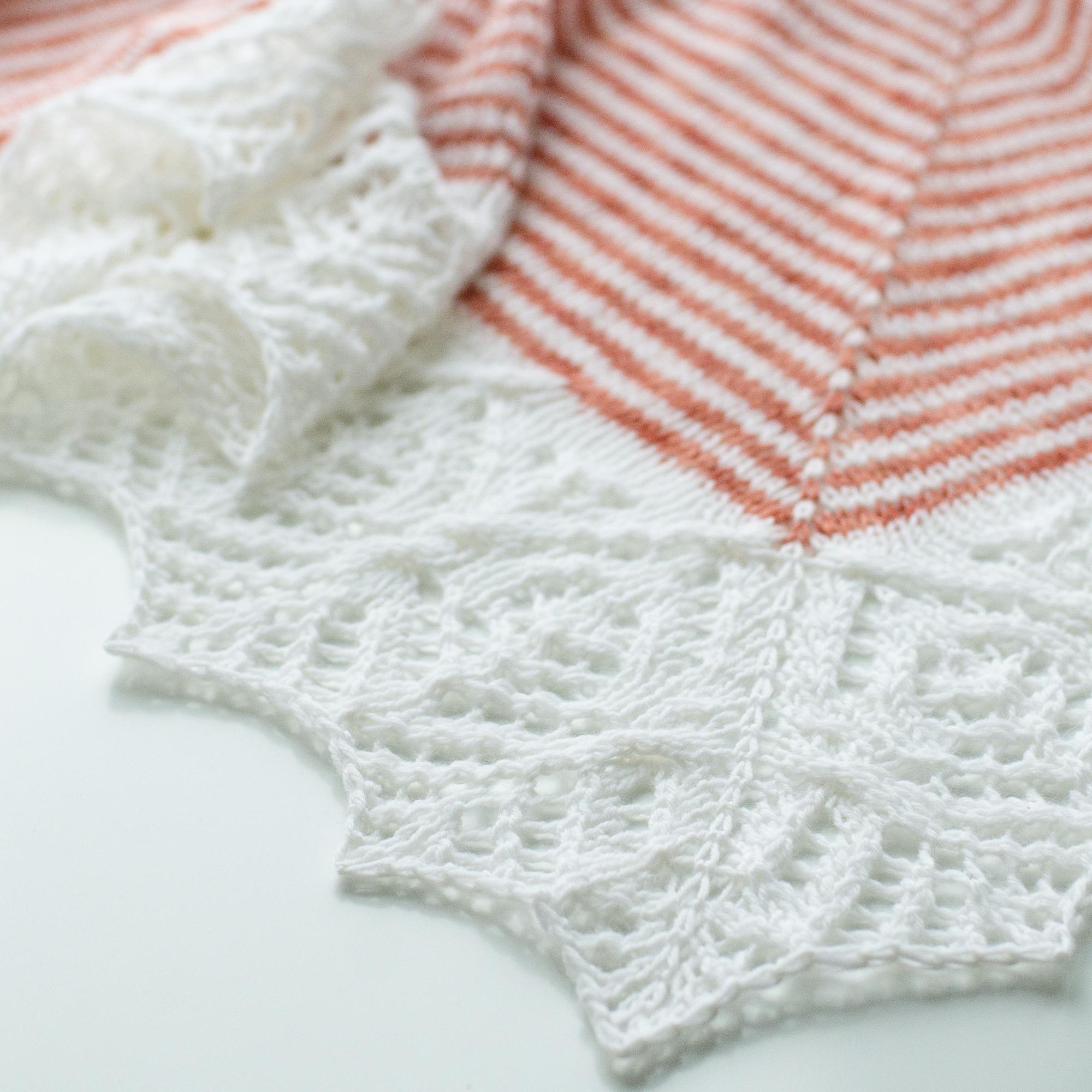 Описание по вязанию шали Суфле