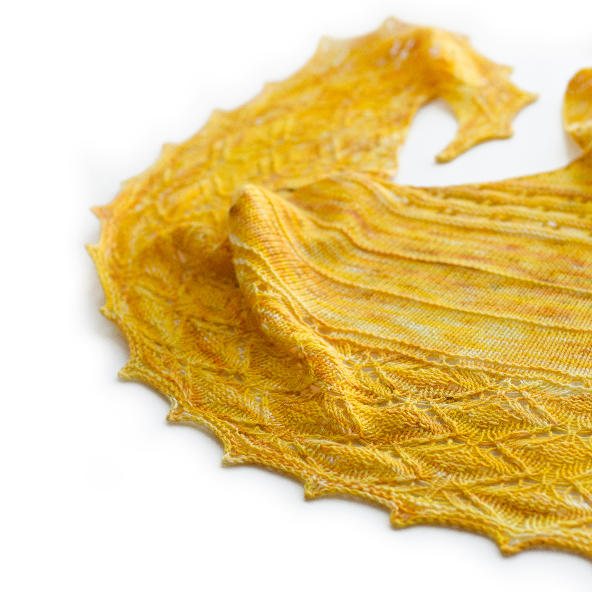 Описание по вязанию шали Санкота