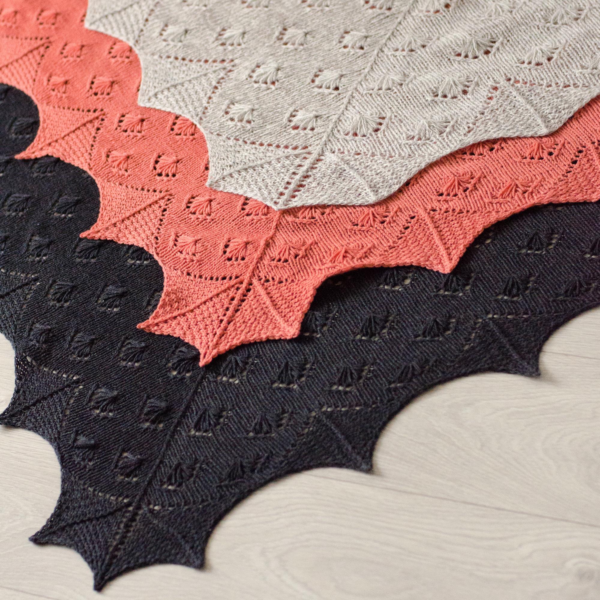 Описание по вязанию шали Пангоро