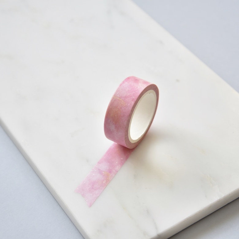 декоративный скотч Pinky clouds