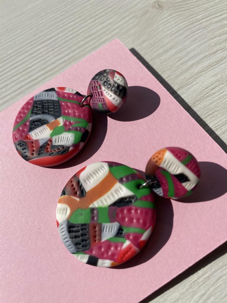 Серьги Арбузы mid