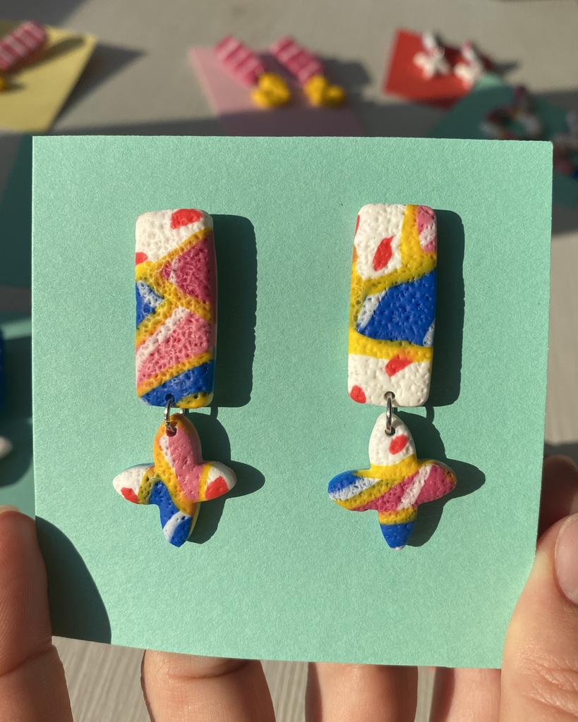 Серьги Карибские звезды